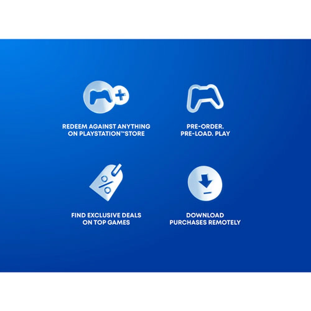 PlayStation Store $25 Gift Card - Digital Download