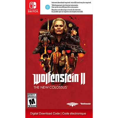 Wolfenstein II: The New Colossus (Switch) - Téléchargement numérique