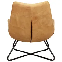 Graduate Leather Accent Chair - Cappuccino