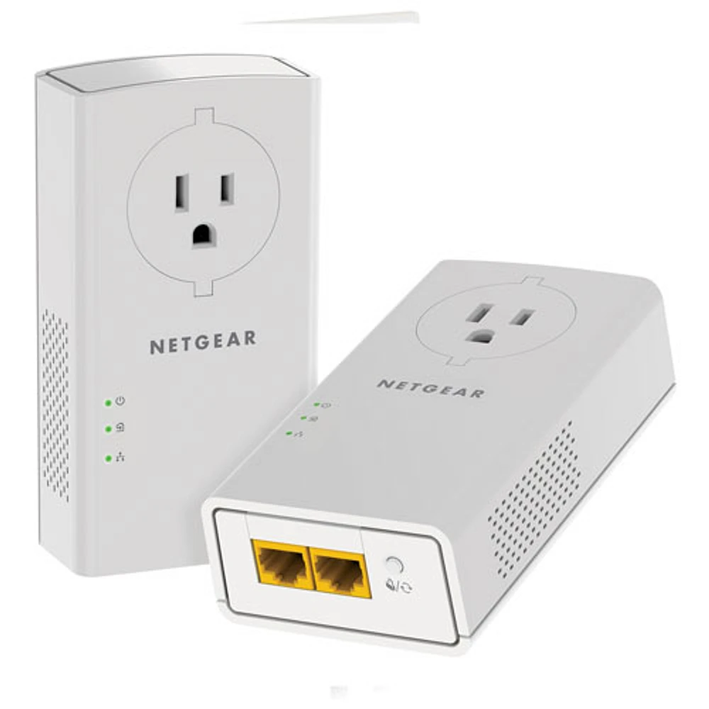 Ensemble d'adaptateurs de 2000 Mbit/s Powerline de NETGEAR (PLP2000-100PAS)