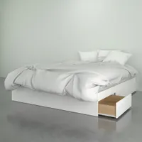 Nexera Contemporary Storage Bed - Queen