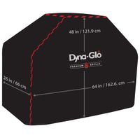 Dyna-Glo 64" Premium Grill Cover (DG600C) - Black