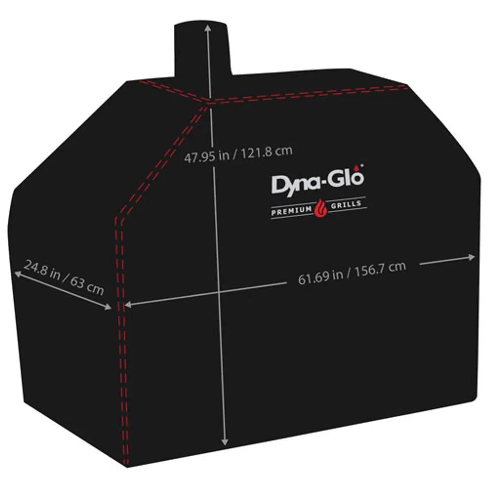 Dyna-Glo Premium Large Charcoal Grill Cover (DG576CC) - Black