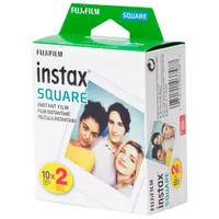 Film à développement instantané pour Instax Square de Fujifilm - 20 feuilles