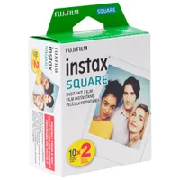 Film à développement instantané pour Instax Square de Fujifilm - 20 feuilles