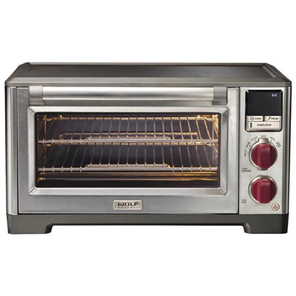 Wolf Gourmet Elite Countertop Convection Toaster Oven - 1.05 Cu. Ft./29.7L - Stainless Steel