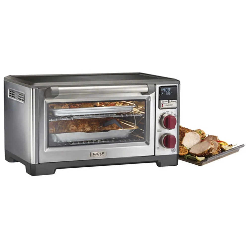 Wolf Gourmet Elite Countertop Convection Toaster Oven - 1.05 Cu. Ft./29.7L - Stainless Steel