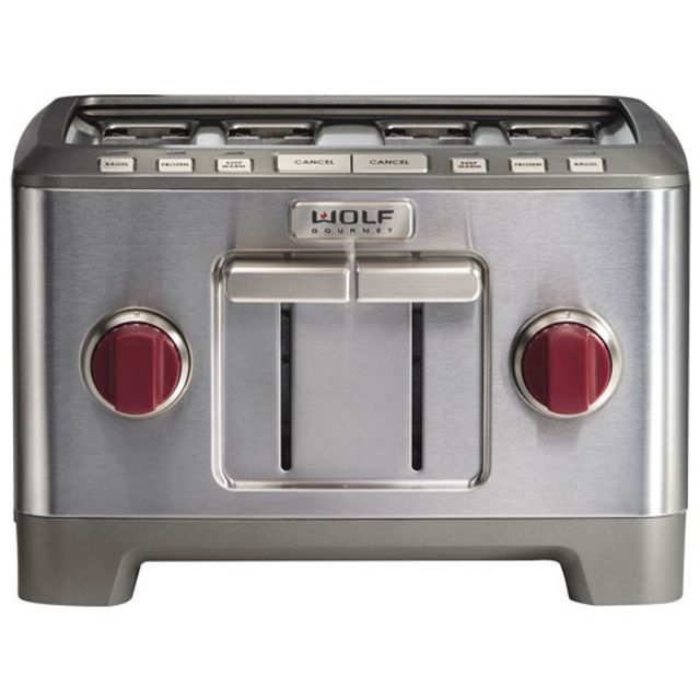 Wolf Gourmet Toaster - 4-Slice - Stainless Steel