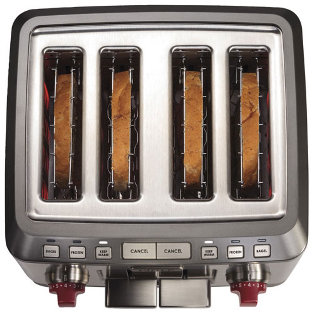 Wolf Gourmet Toaster - 4-Slice - Stainless Steel