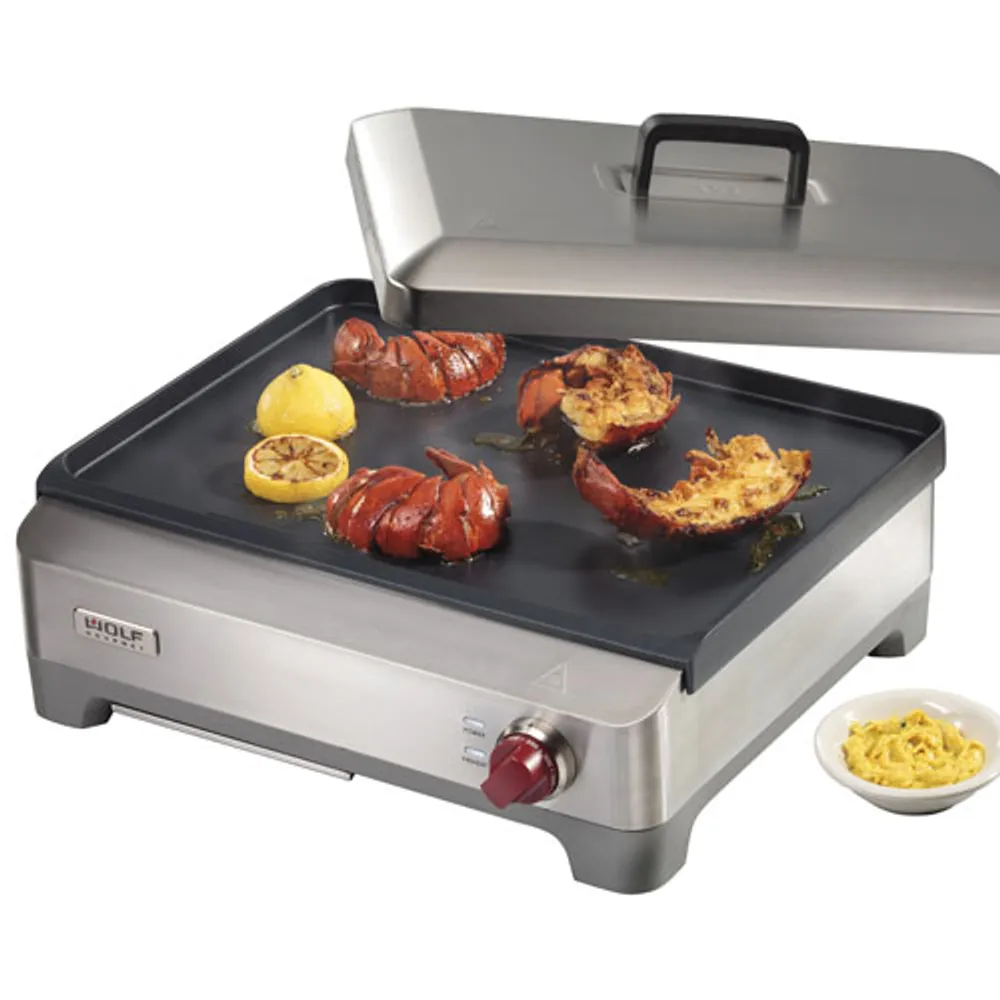 Wolf Gourmet Precision Griddle - Stainless Steel