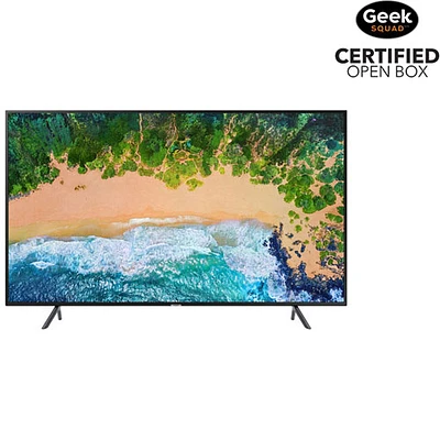 Open Box - Samsung NU7100 65" 4K UHD HDR LED Tizen Smart TV (UN65NU7100FXZC)