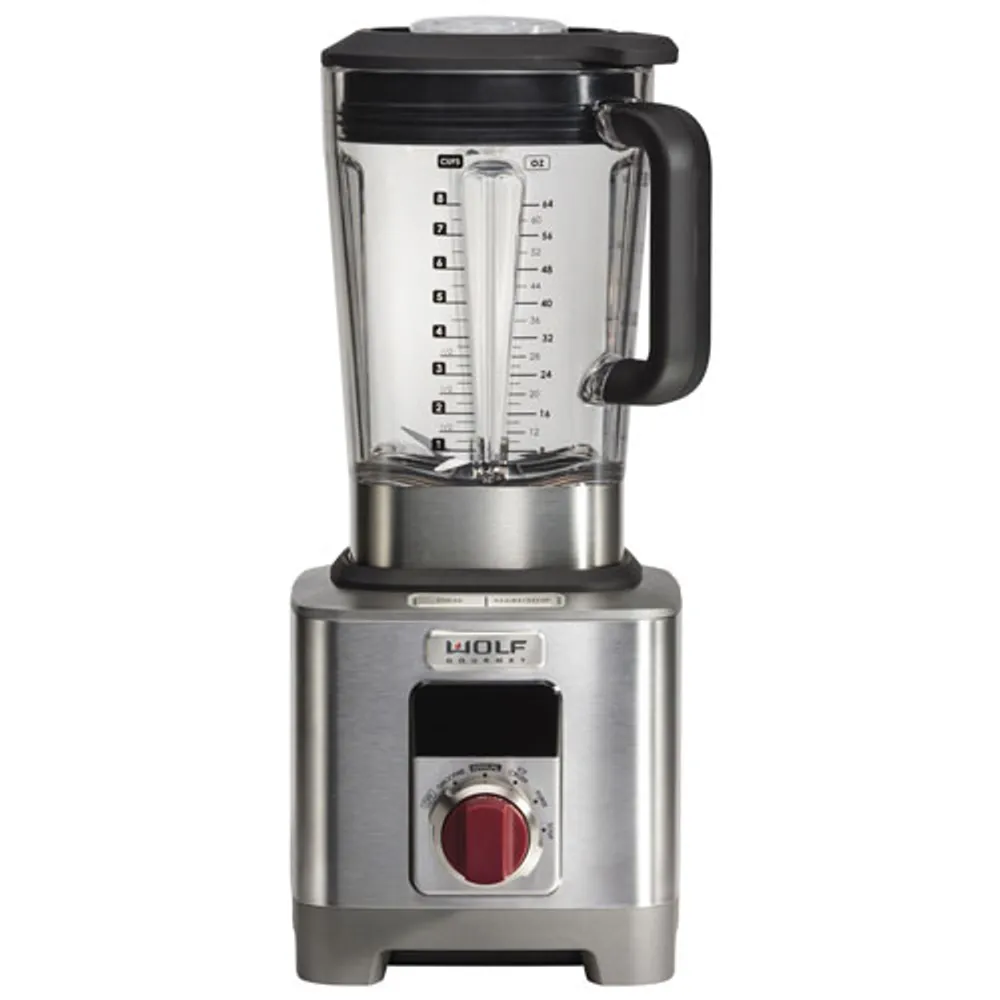 Wolf Gourmet 1.89L 1545-Watt Countertop Stand Blender - Stainless Steel