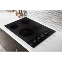 Whirlpool 30" 4-Element Electric Cooktop (WCE55US0HB) - Black