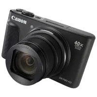 Canon PowerShot SX740 HS Wi-Fi 20.3MP 40x Optical Zoom Digital Camera - Black