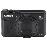 Canon PowerShot SX740 HS Wi-Fi 20.3MP 40x Optical Zoom Digital Camera - Black