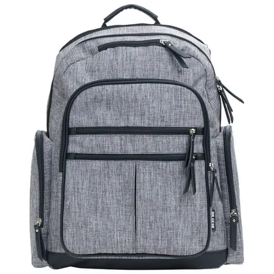 Baby Boom Places and Spaces Backpack Diaper Bag - Grey
