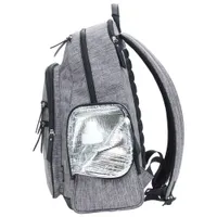 Baby Boom Places and Spaces Backpack Diaper Bag - Grey