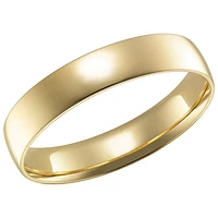 4mm Comfort Fit Wedding Band in 14KT Yellow Gold