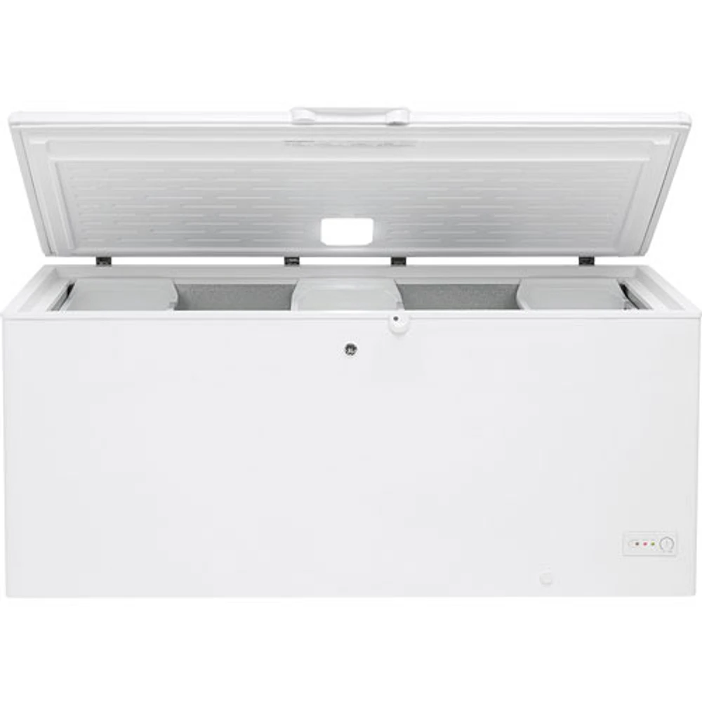 GE 21.7 Cu. Ft. Chest Freezer (FCM22DLWW)