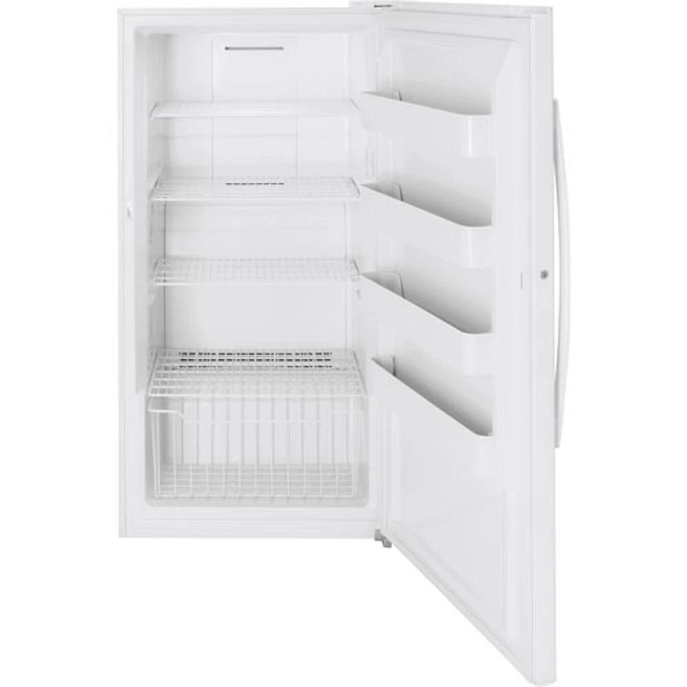 GE 17.3 Cu. Ft. Frost-Free Upright Freezer (FUF17SMRWW)