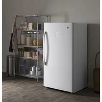 GE 17.3 Cu. Ft. Frost-Free Upright Freezer (FUF17SMRWW)