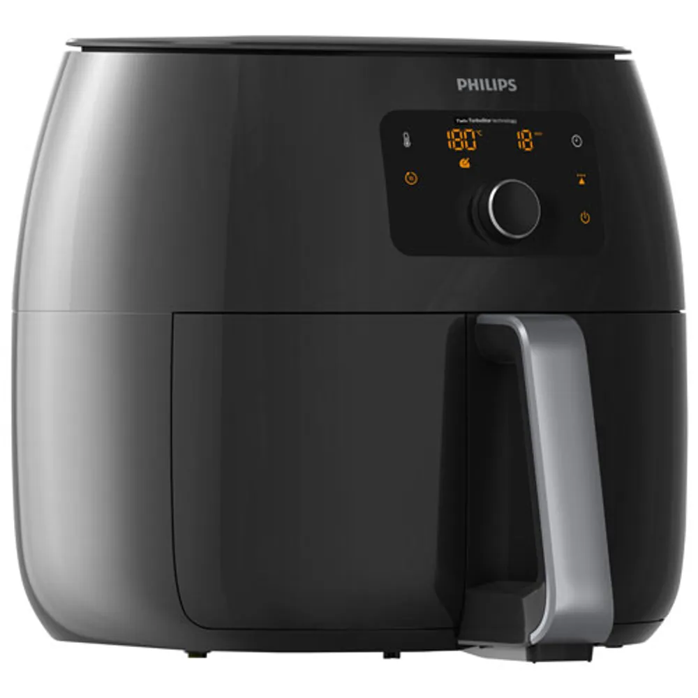 Philips Twin TurboStar XXL Digital Air Fryer - 7.3L (7QT) - Black