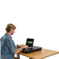 Uncaged Ergonomics CHANGEdesk Mini Standing Desk Conversion - Black