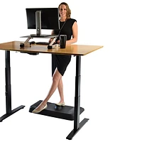 Uncaged Ergonomics Anti-Fatigue Active Standing Desk Mat - Black