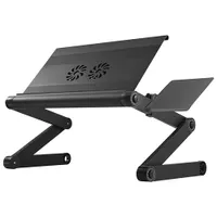 Uncaged Ergonomics WorkEZ Cool Laptop Stand - Black