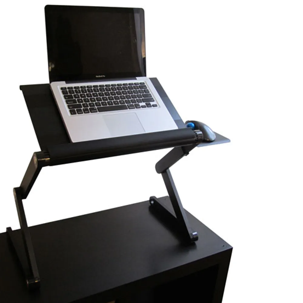 Uncaged Ergonomics WorkEZ Cool Laptop Stand - Black