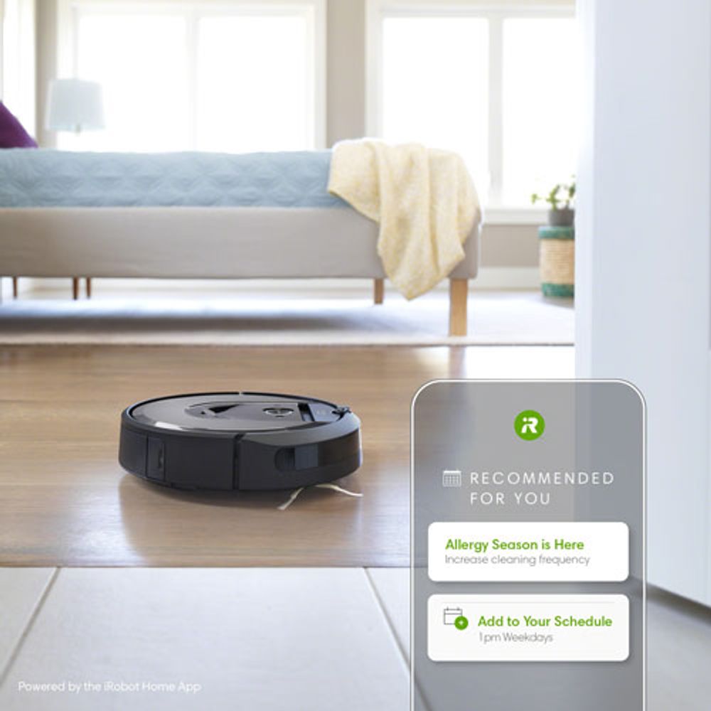 iRobot Roomba i7+ Wi-Fi Connected Robot Vacuum with Automatic Dirt Disposal (7550)