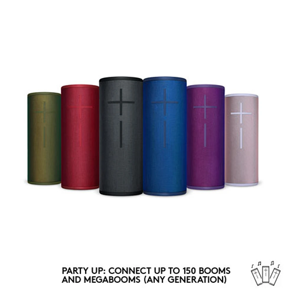 Haut-parleur sans fil Bluetooth étanche MEGABOOM 3 d'Ultimate Ears - Bleu - Exclusivité Best Buy