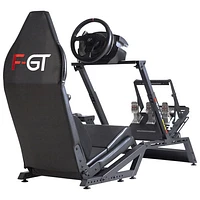 Next Level Racing F-GT Formula and GT Simulator Cockpit - Matte Black