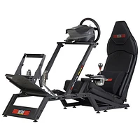 Next Level Racing F-GT Formula and GT Simulator Cockpit - Matte Black