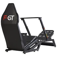 Next Level Racing F-GT Formula and GT Simulator Cockpit - Matte Black