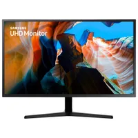 Boîte ouverte - Moniteur jeu FreeSync DEL VA 4K 60 Hz 32 po de Samsung/réponse 4 ms gris-gris (LU32J590UQNXZA)-Nr