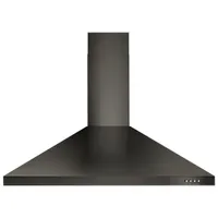 Whirlpool 36" Wall Mount Range Hood (WVW53UC6HV) - Black Stainless