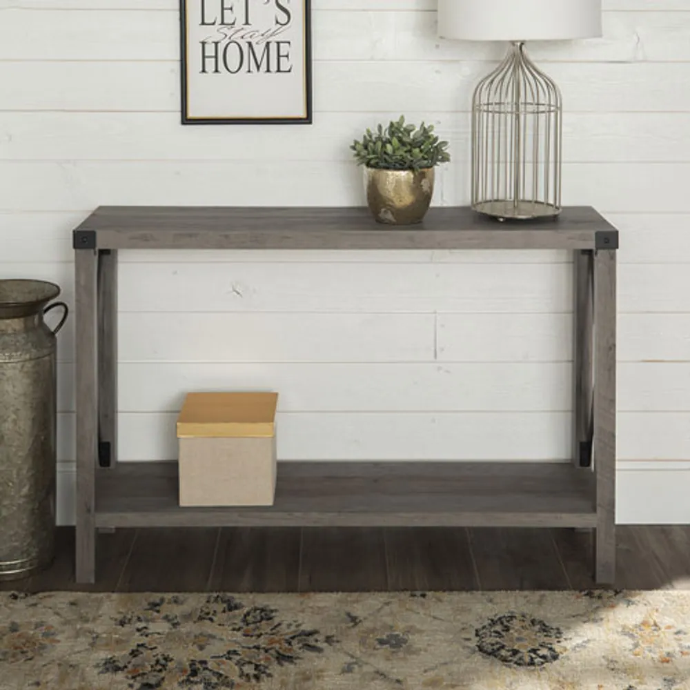Winmoor Home Transitional Rectangular Console Table