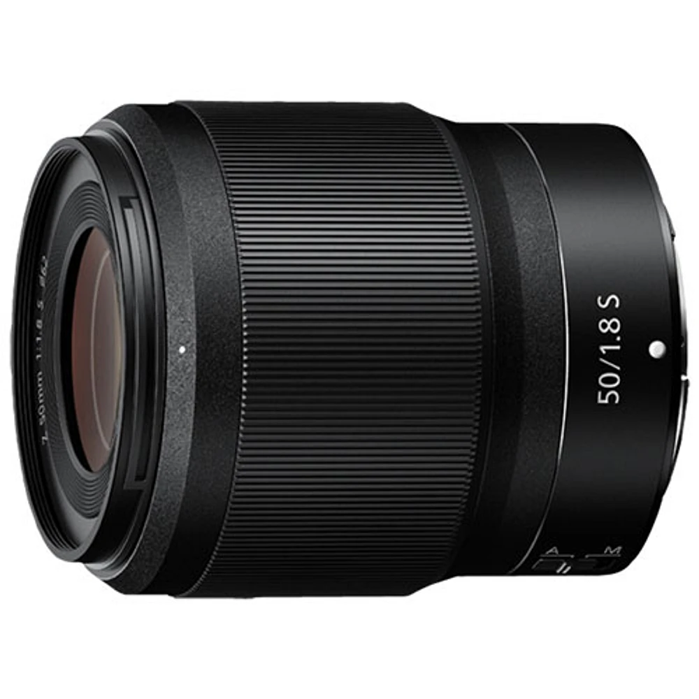 Nikon NIKKOR Z 50 mm f/1.8 S Lens - Black