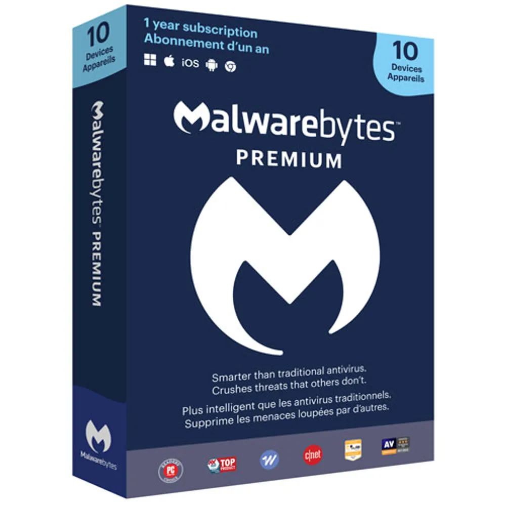 Malwarebytes (PC/Mac) - 10 Devices - 1 Year