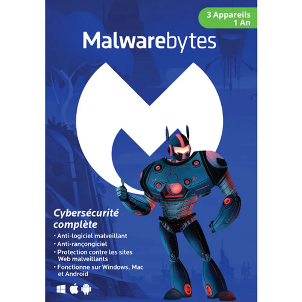 Malwarebytes (PC/Mac) - 3 Devices - 1 Year