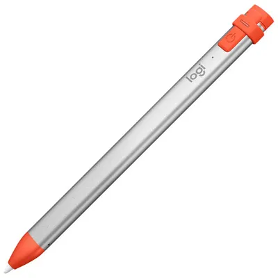 Logitech Crayon Digital Pencil for iPad (2018 & Later) - Red