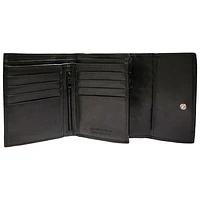 Mancini Casablanca RFID Leather Tri-fold Clutch