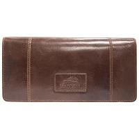 Mancini Casablanca RFID Leather Tri-fold Wallet - Brown (8700296)