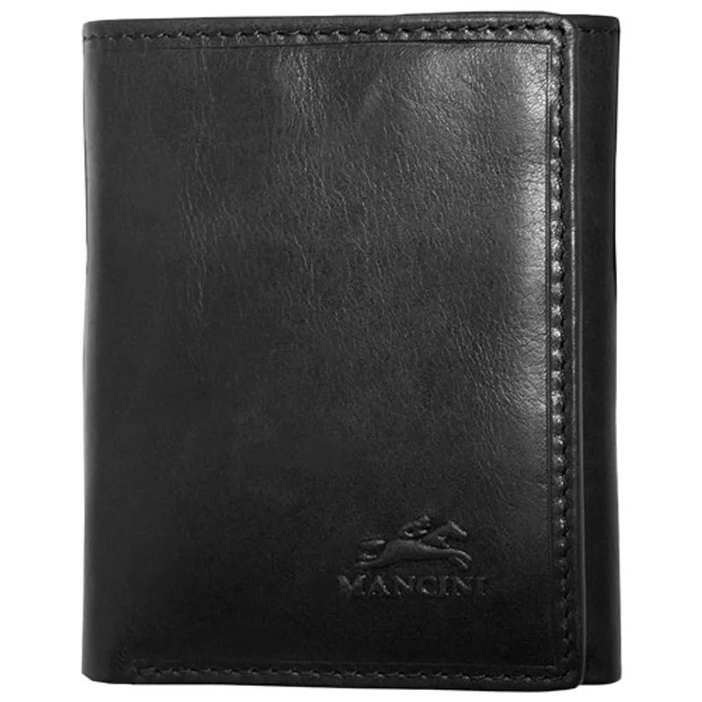 Mancini Boulder RFID Leather Tri-fold Wallet