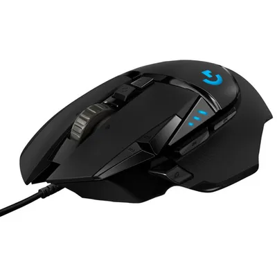 Logitech G502 Hero 25600 DPI Optical Gaming Mouse - Black