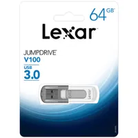 Lexar JumpDrive V100 64GB USB 3.0 Flash Drive