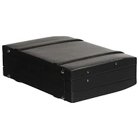 Porte-documents en cuir Business de Mancini - Noir (86460)