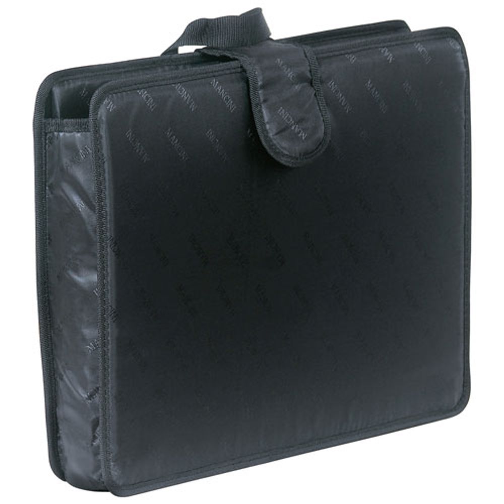 Mancini Business Leather 17" Laptop Catalog Case - Black (90469)