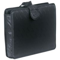 Mancini Business Leather 17" Laptop Catalog Case - Black (90469)